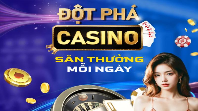 Rinh thưởng khi tham gia chơi đạt doanh thu tại sảnh Casino
