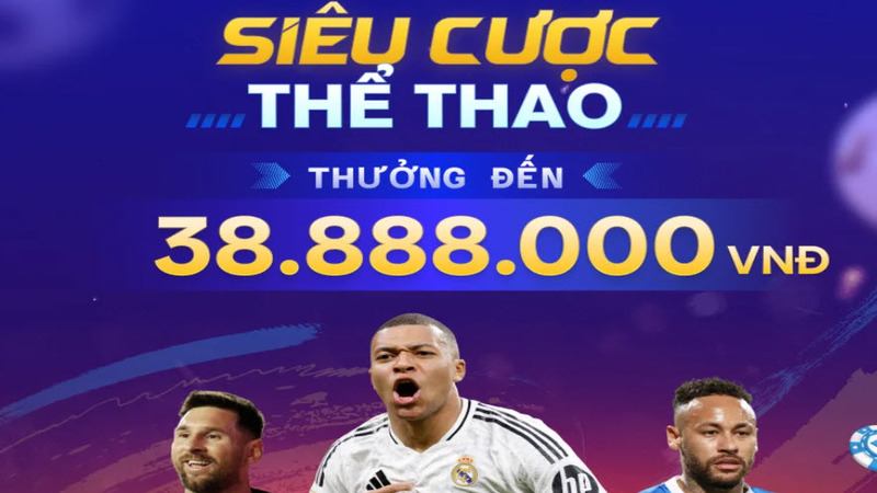 Nhận thưởng khi siêu cược tại sảnh chơi Thể thao